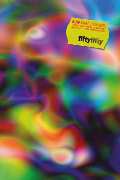 Die fiftyfifty Galerieplakate